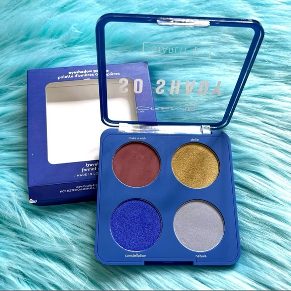 ⭐️ Crème Shop EXCLUSIVE Galaxy Starlit So Shady Eye Shadow Palette Travel Size - Picture 2 of 6